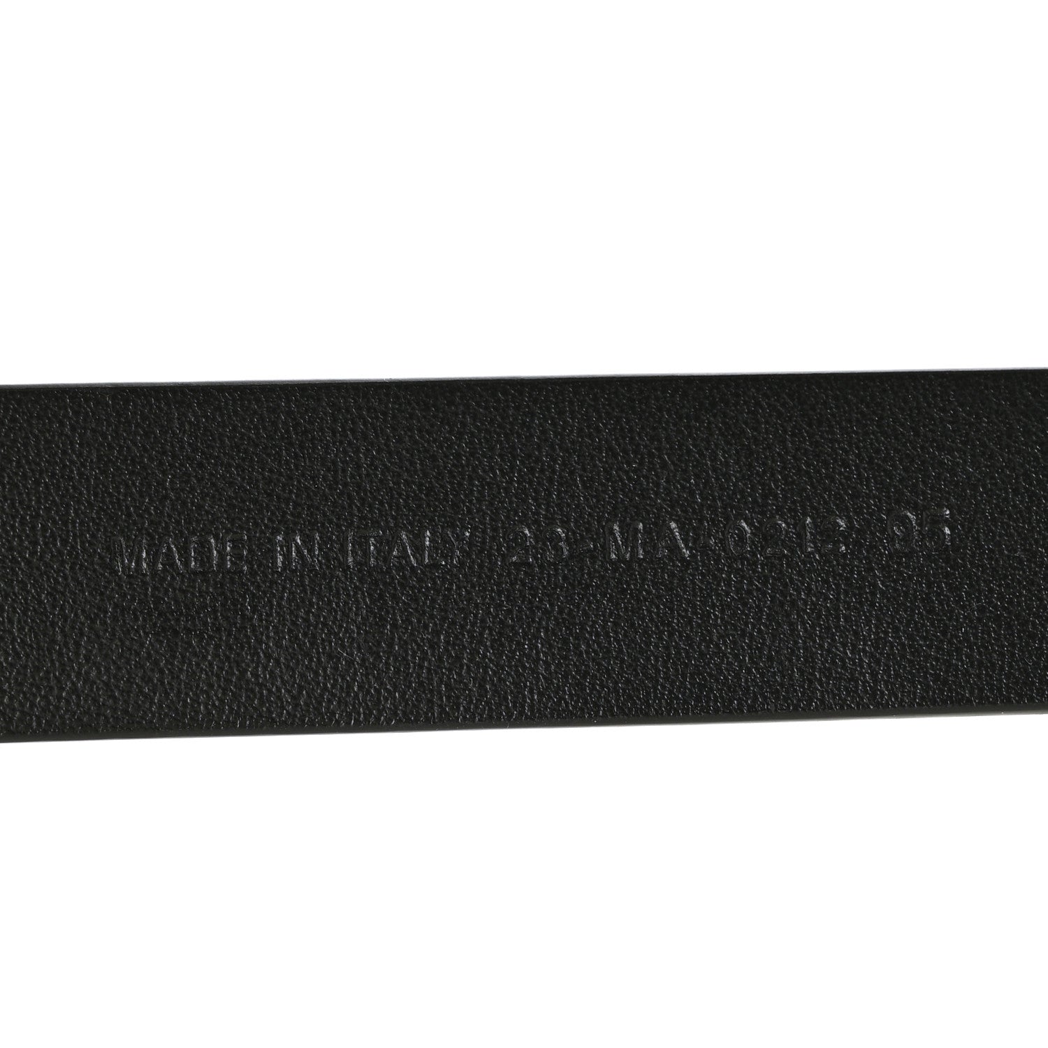 Christian Dior Calfskin CD Belt 95 Black 4 of 6