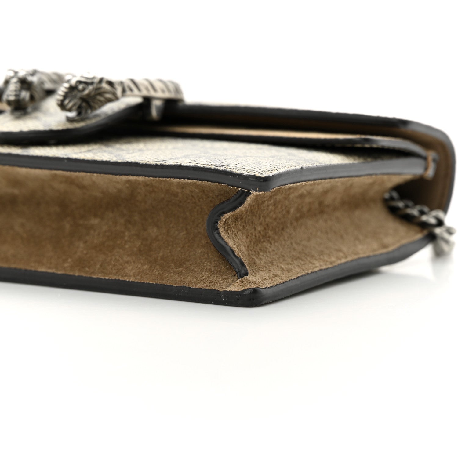 Gucci GG Supreme Monogram Super Mini Dionysus Shoulder Bag Taupe 9 of 12