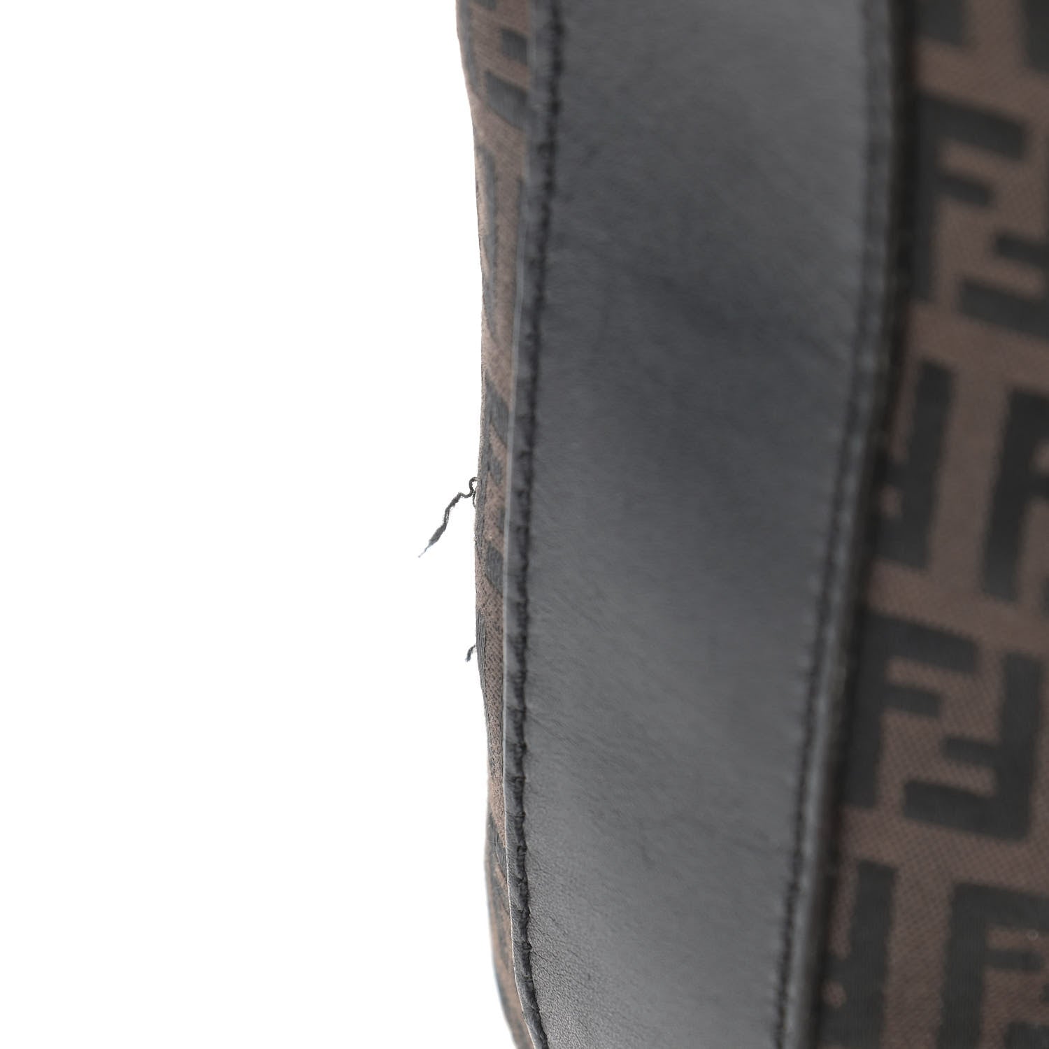 Fendi Zucchino Small Hobo Brown 12 of 13