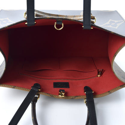 Louis Vuitton Reverse Monogram Giant Onthego MM 4 of 11