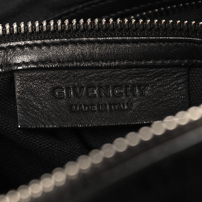 Givenchy Calfskin Crocodile Embossed Medium Pandora Black 7 of 13