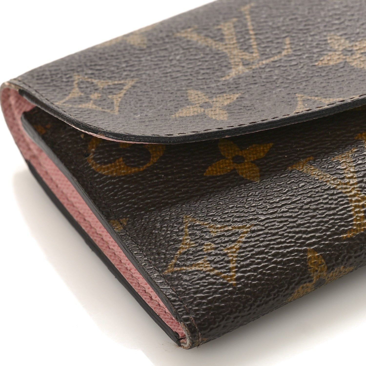 Louis Vuitton Monogram Emilie Wallet Rose Ballerine 6 of 13