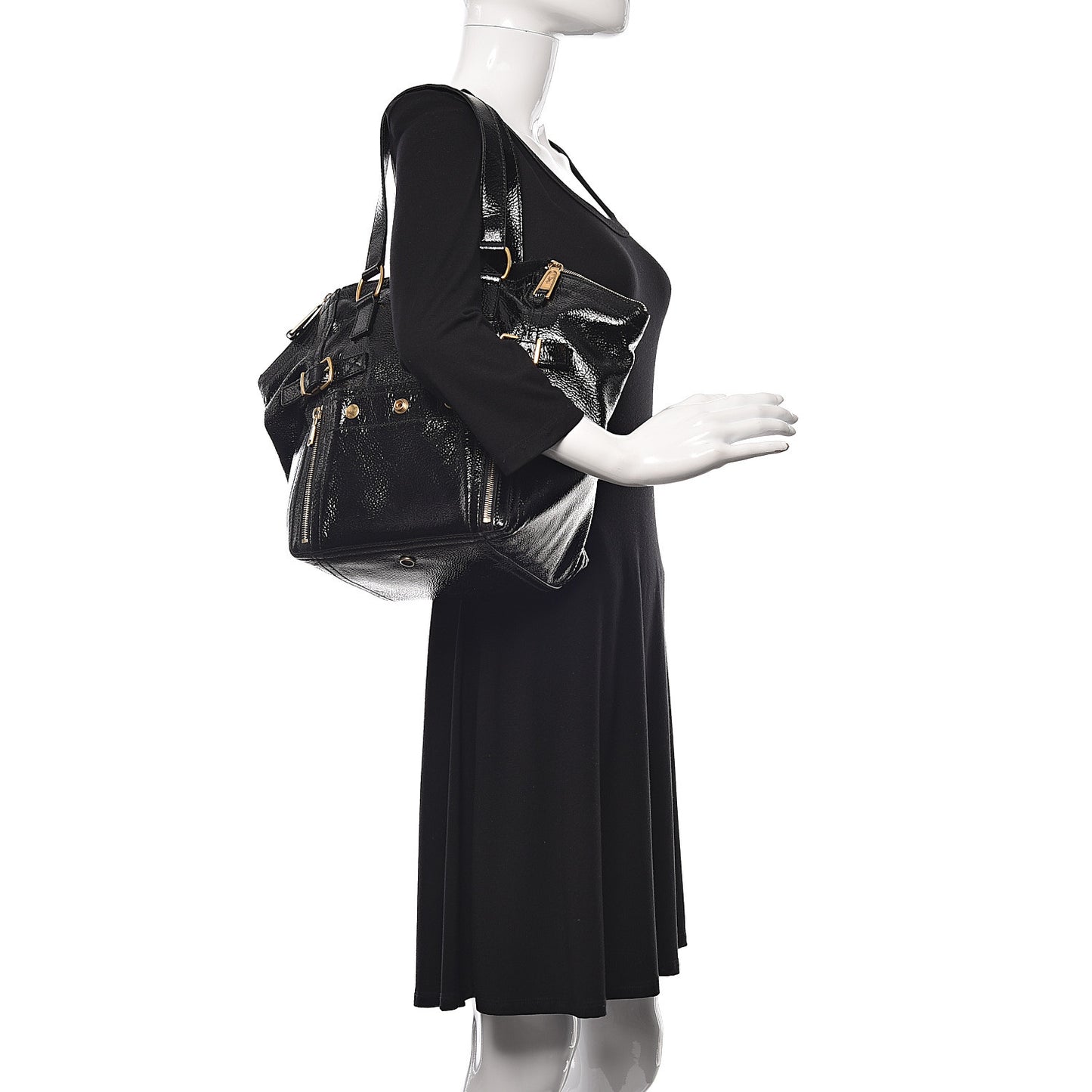 Patent Small Downtown Black