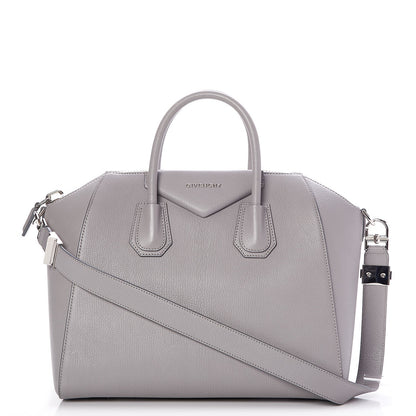 Givenchy Sugar Goatskin Medium Antigona Pearl Grey 1 of 8
