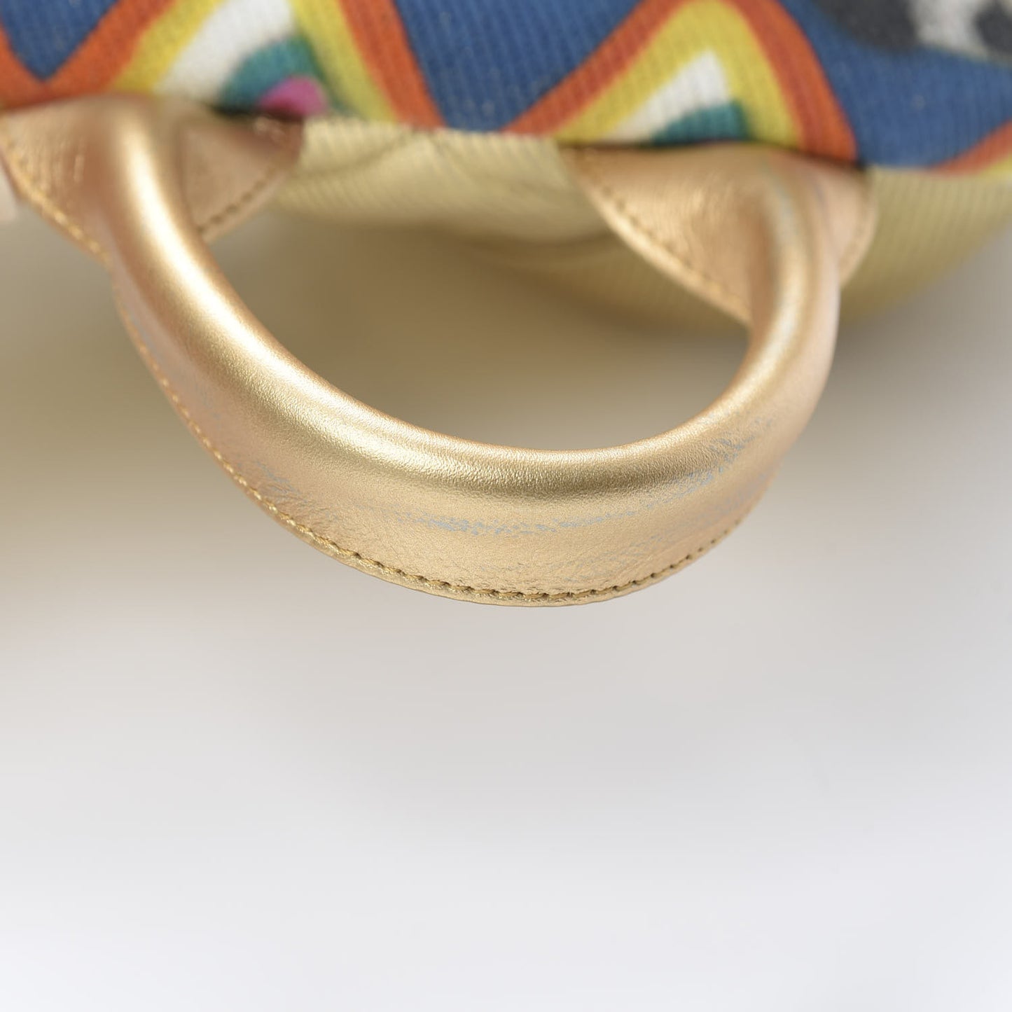 Graffiti Printed Canvas Street Spirit Backpack Multicolor