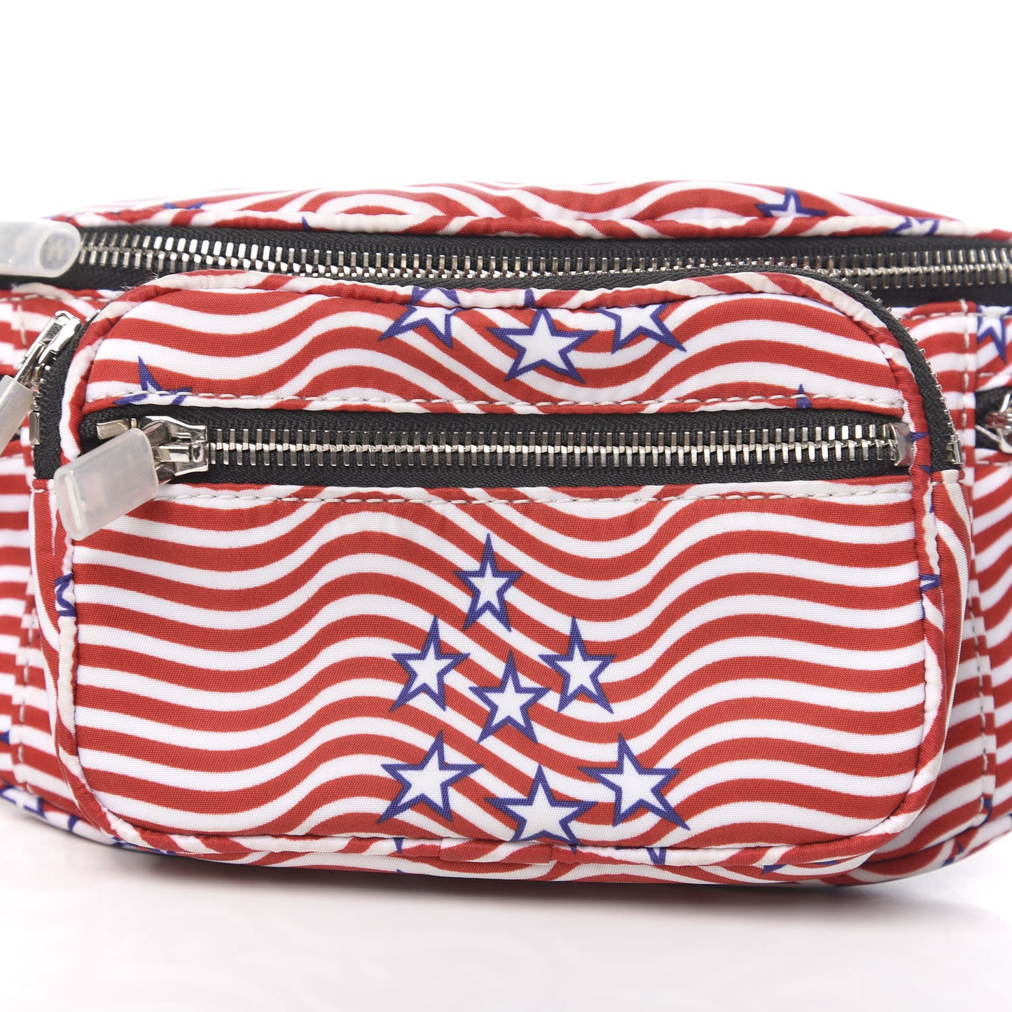 Nylon Stars Stripes Printed Attica Belt Bag Multicolor