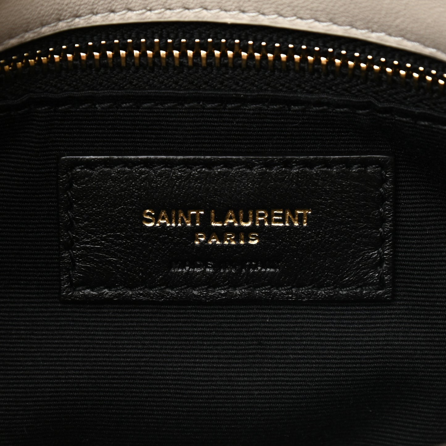 Lambskin Quilted Small Loulou Puffer Monogram Chain Satchel Blanc Vintage