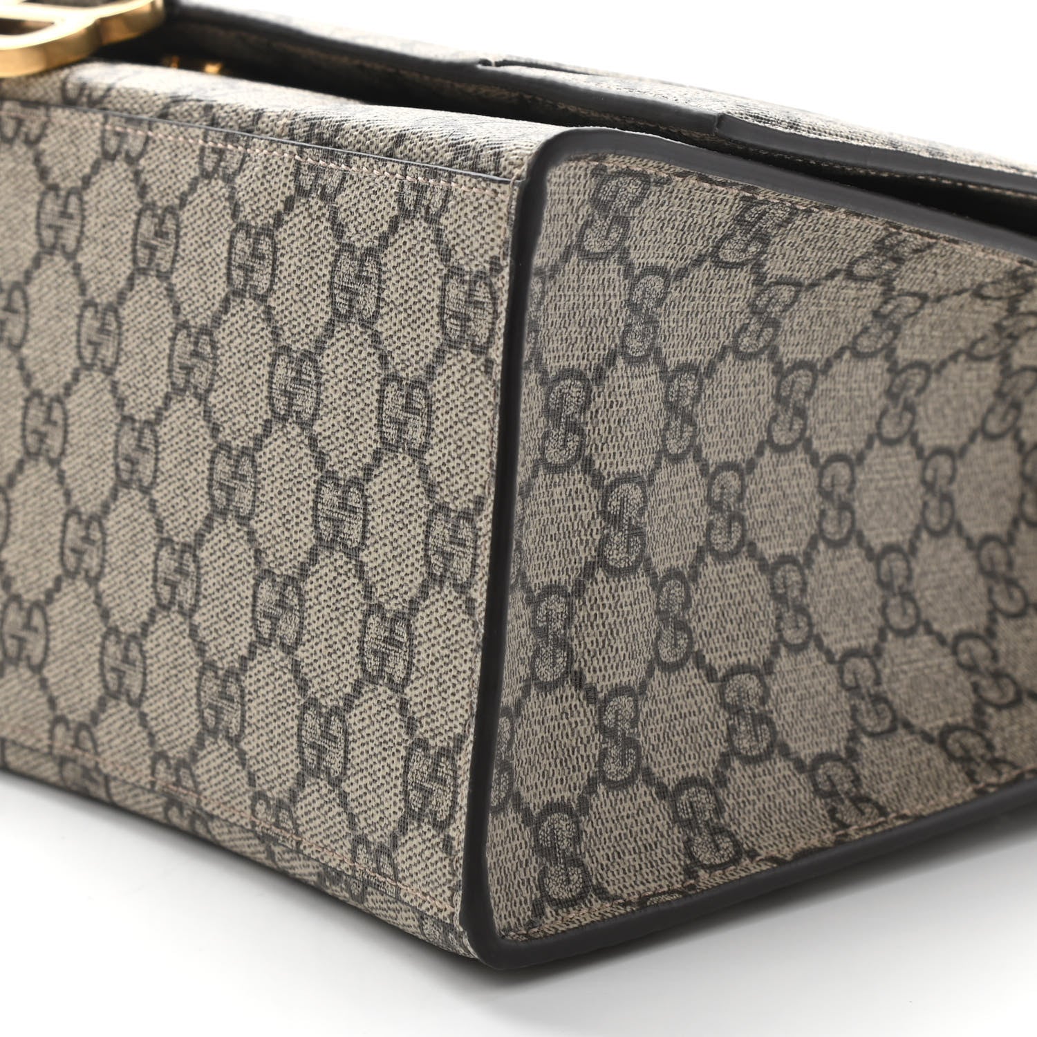 Balenciaga X GUCCI GG Supreme Monogram Medium Hourglass Top Handle Bag Beige Ebony 10 of 10