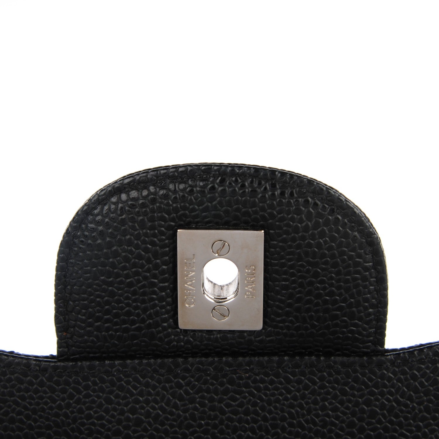 Chanel Caviar Quilted Jumbo Single Flap Black 5 of 8