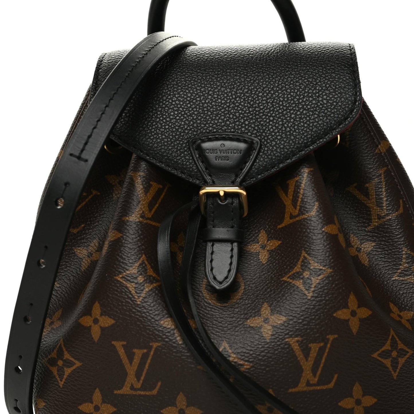 Monogram BB Montsouris NM Backpack Black
