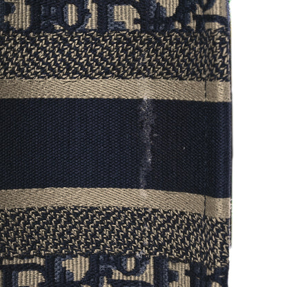 Christian Dior Oblique Large Book Tote Blue Multicolor 12 of 13