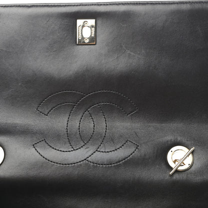 Chanel Lambskin Quilted Large Trendy CC Dual Handle Flap Bag Black 14 of 14