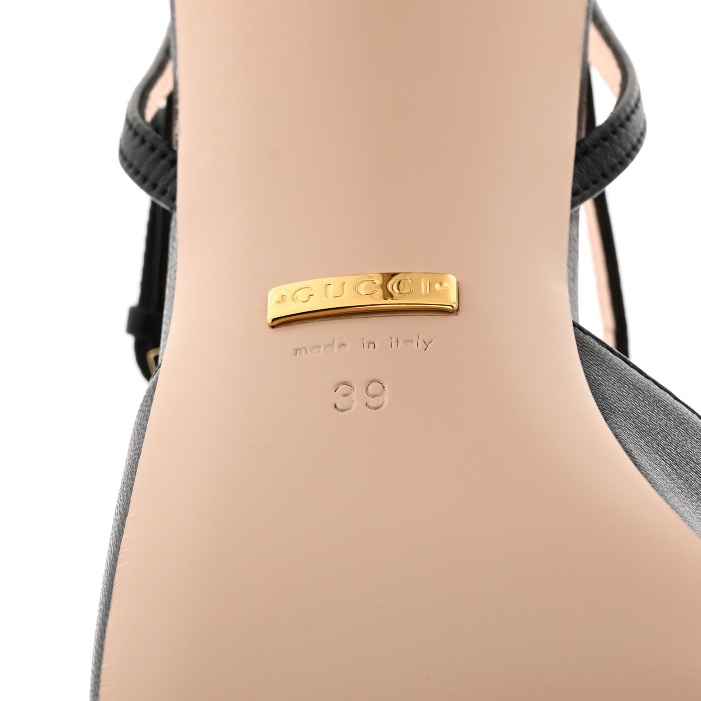 Malaga Kid Blondie 85mm Slingback Sandals 39 Black