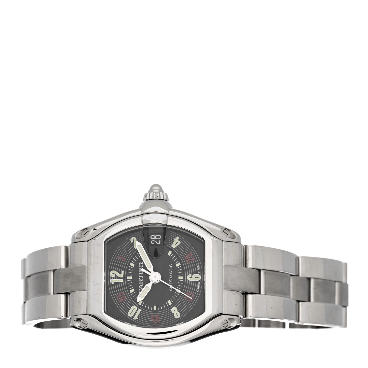 Stainless Steel 37mm Roadster Automatic Watch Black