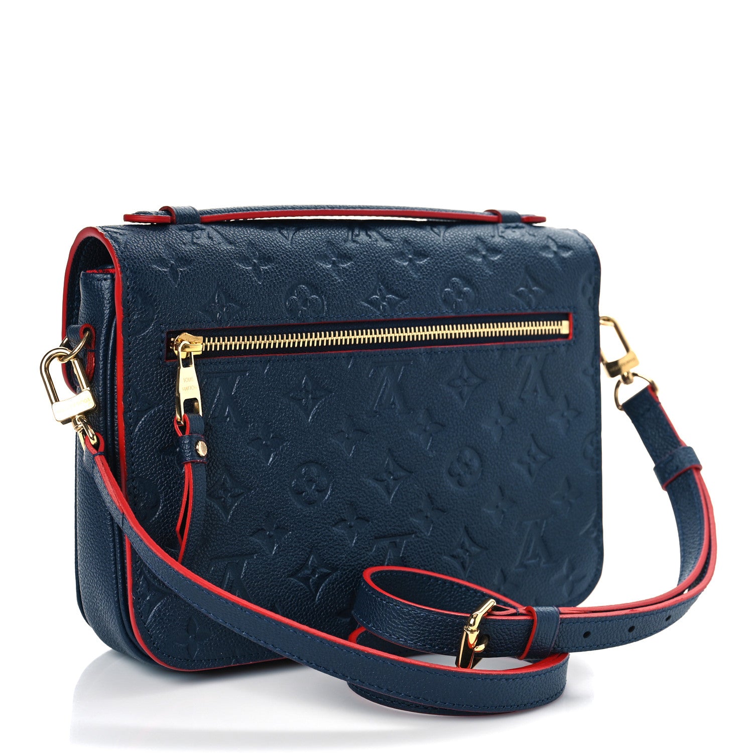 Louis Vuitton Empreinte Pochette Metis Marine Rouge 3 of 8