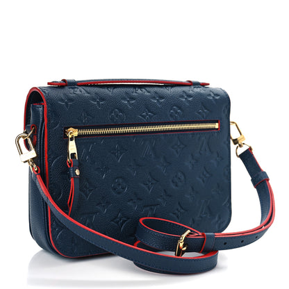 Louis Vuitton Empreinte Pochette Metis Marine Rouge 3 of 8