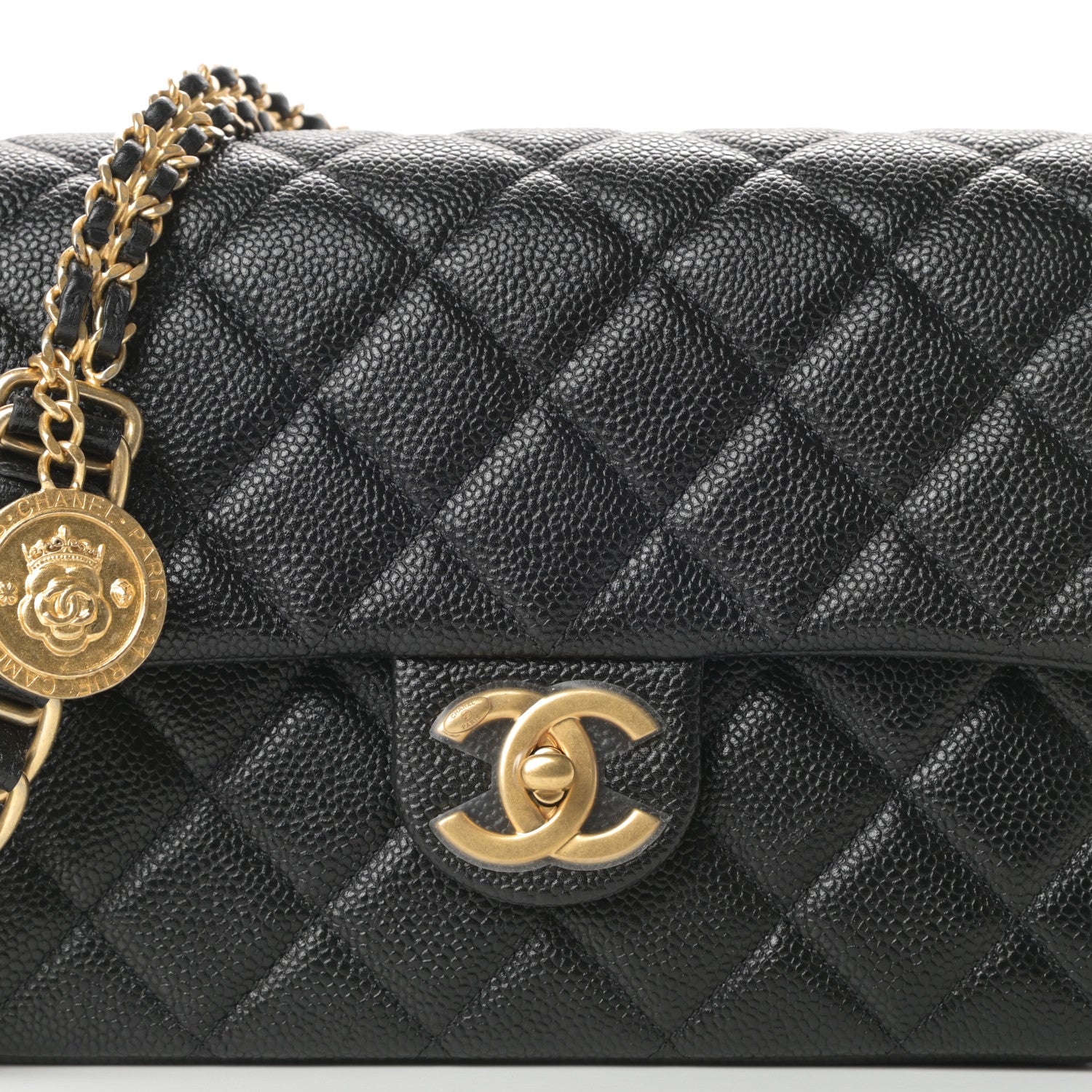 Chanel Caviar Quilted Chain Soul Flap Black 9 of 11