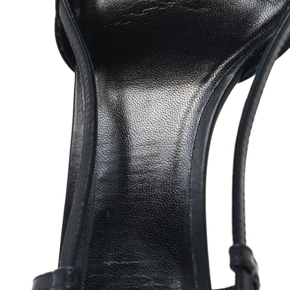 Valentino Garavani Calfskin Tonal Vlogo Slingback 80mm Pumps 38 Black 9 of 10