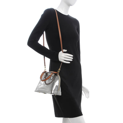 Louis Vuitton Vernis Alma BB Gris Metal 2 of 8