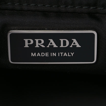 Prada Tessuto Nylon Soft Padded Small Shopping Tote Black 6 of 8