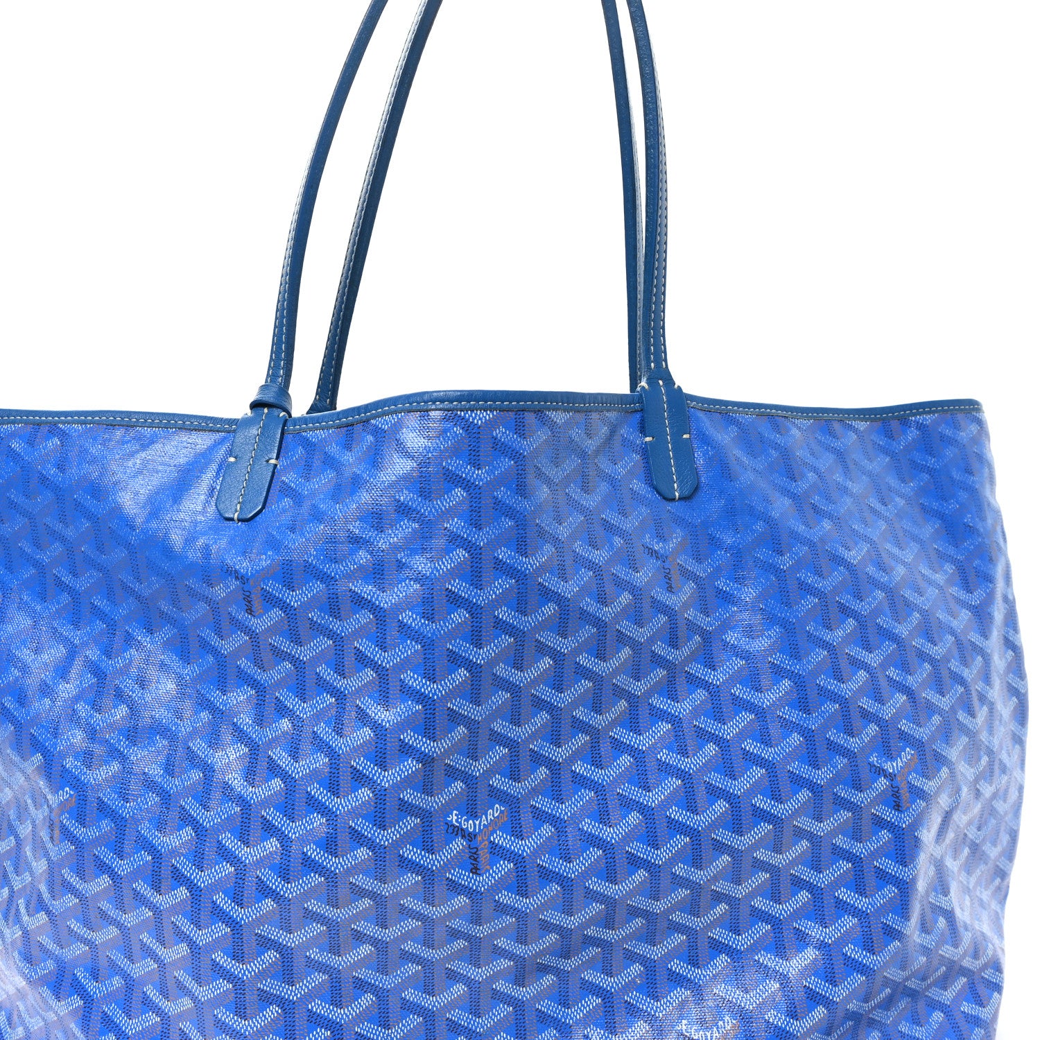 Goyard Goyardine Saint Louis GM Sky Blue 9 of 13