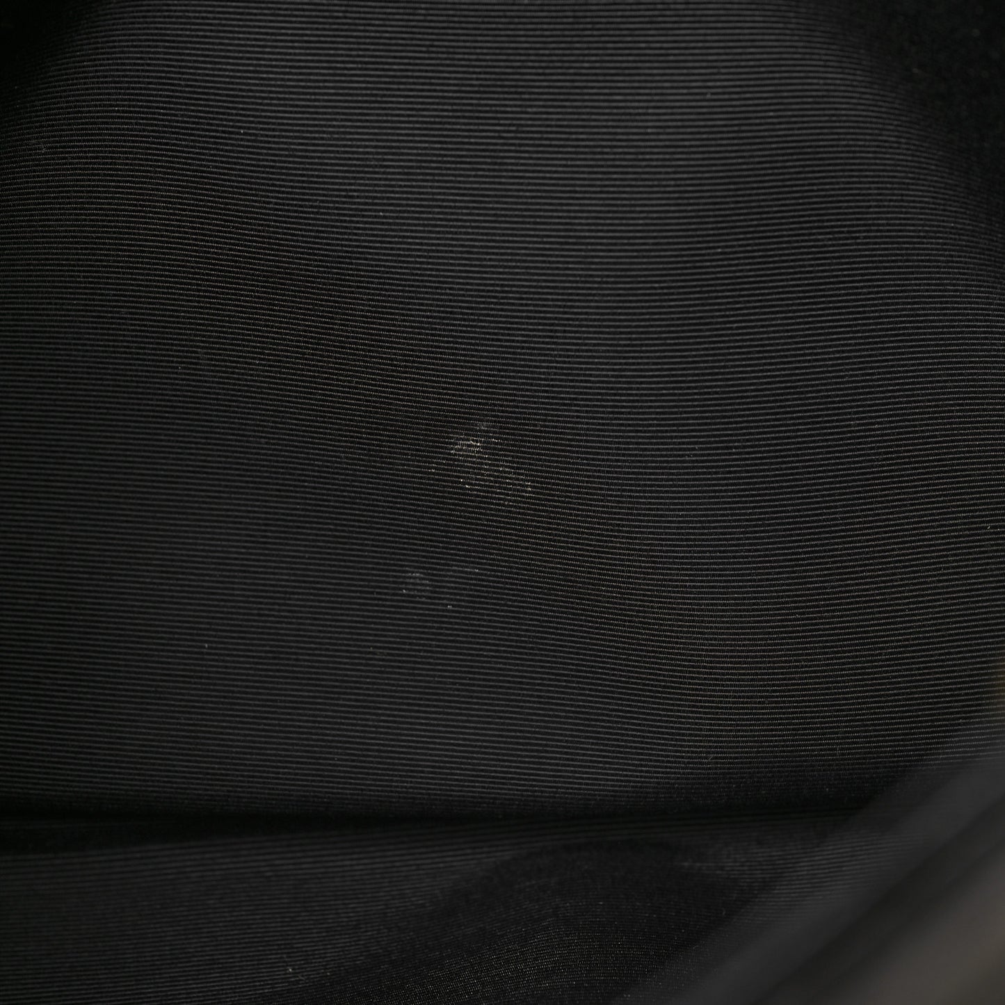 Grain De Poudre Matelasse Chevron Monogram Shopping Bag Black