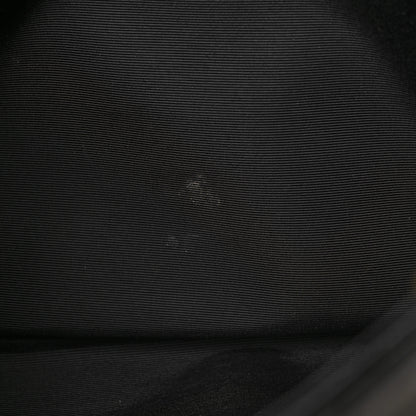 Saint Laurent Grain De Poudre Matelasse Chevron Monogram Shopping Bag Black 14 of 15