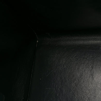 Celine Crocodile Embossed Calfskin Medium Phantom Luggage Navy Blue 10 of 14