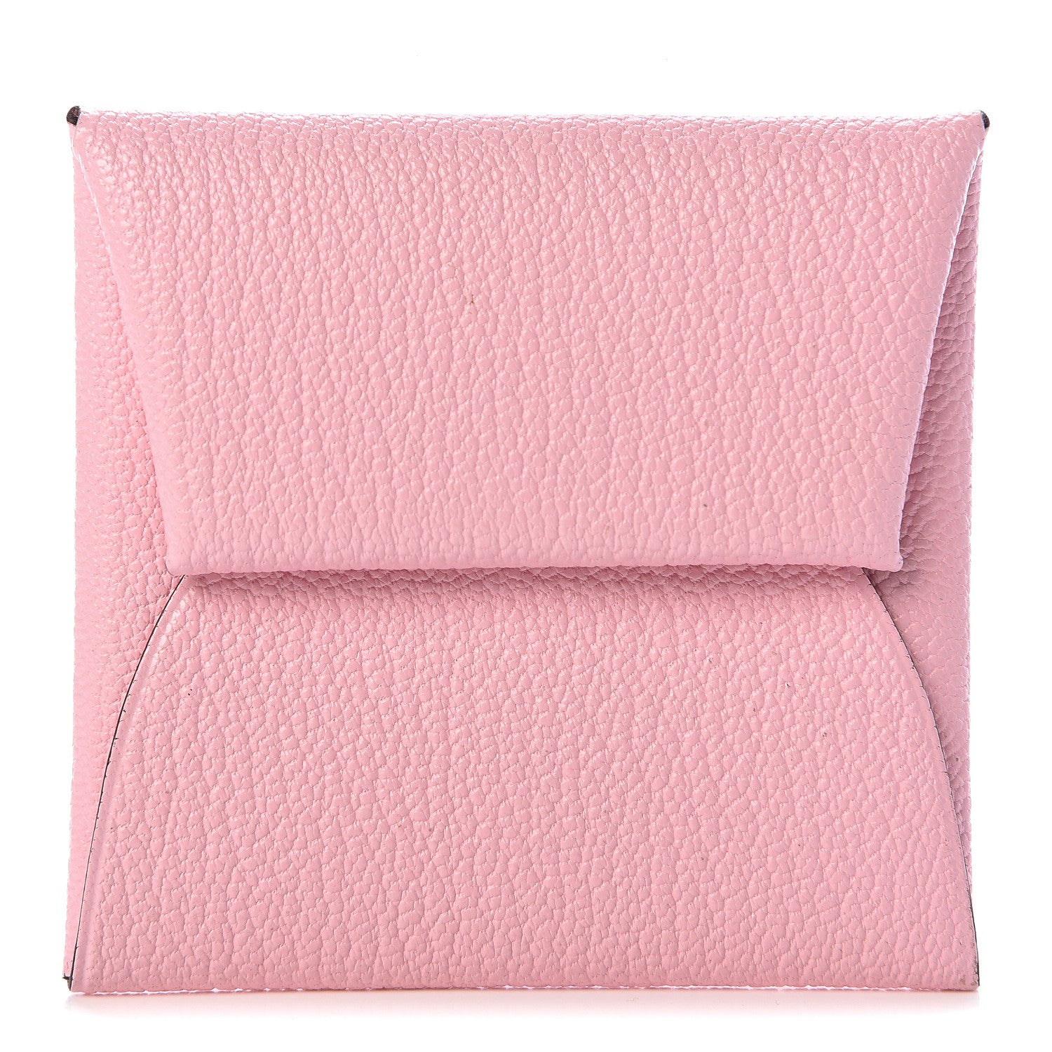 Hermes Chevre Mysore Bastia Coin Purse Rose Sakura 1 of 7