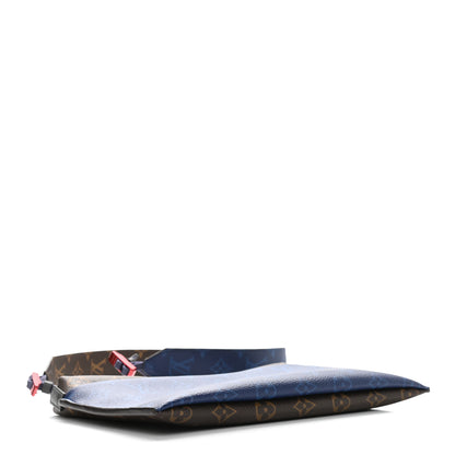 Louis Vuitton Monogram Small Outdoor Pouch Pacific Blue 4 of 8