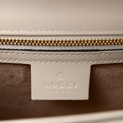 Gucci Calfskin Small Sylvie Shoulder Bag Off White 6 of 12
