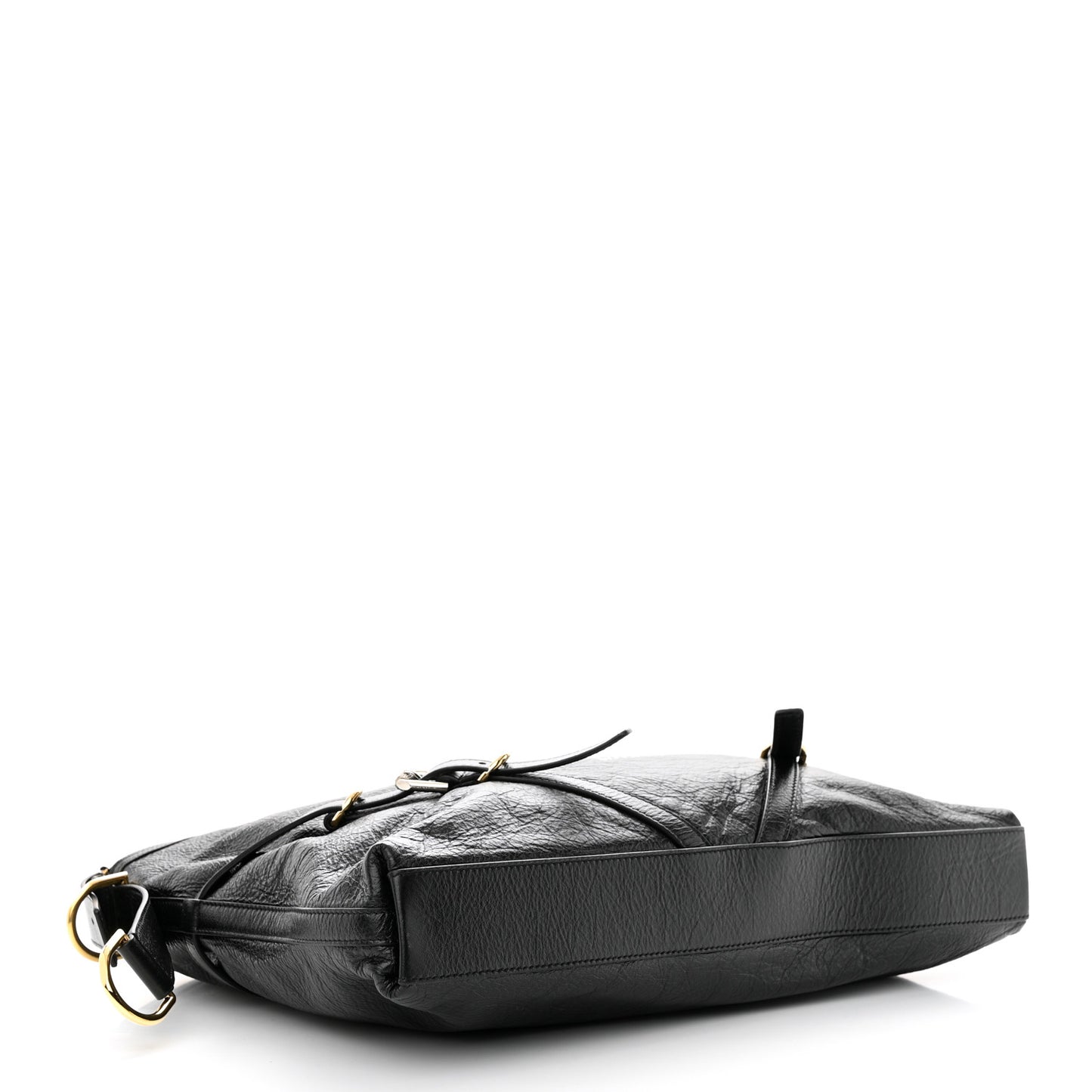 Calfskin Medium Voyou Bag Black