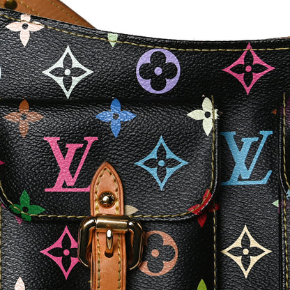 Louis Vuitton Monogram Multicolor Lodge PM Black 14 of 16