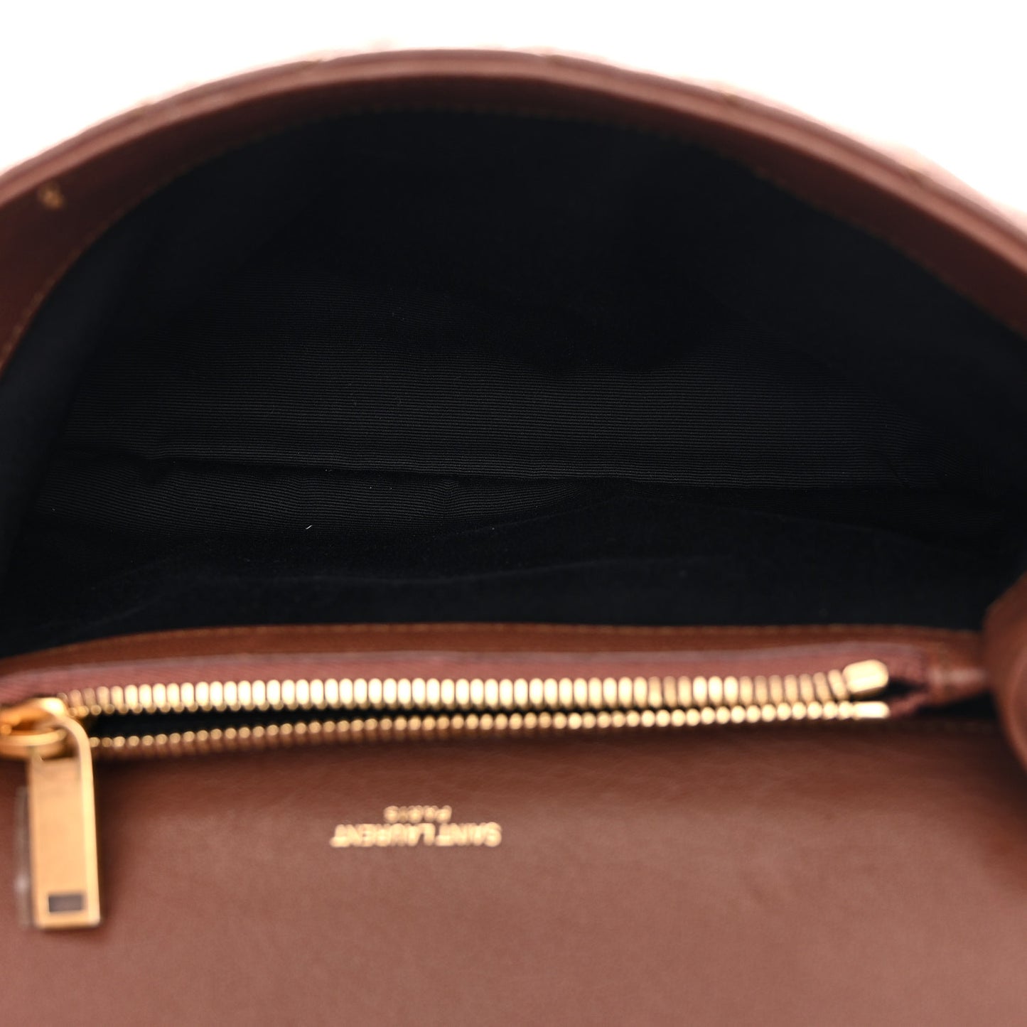 Sheepskin Matelasse Chevron Monogram Medium College Bag Brick
