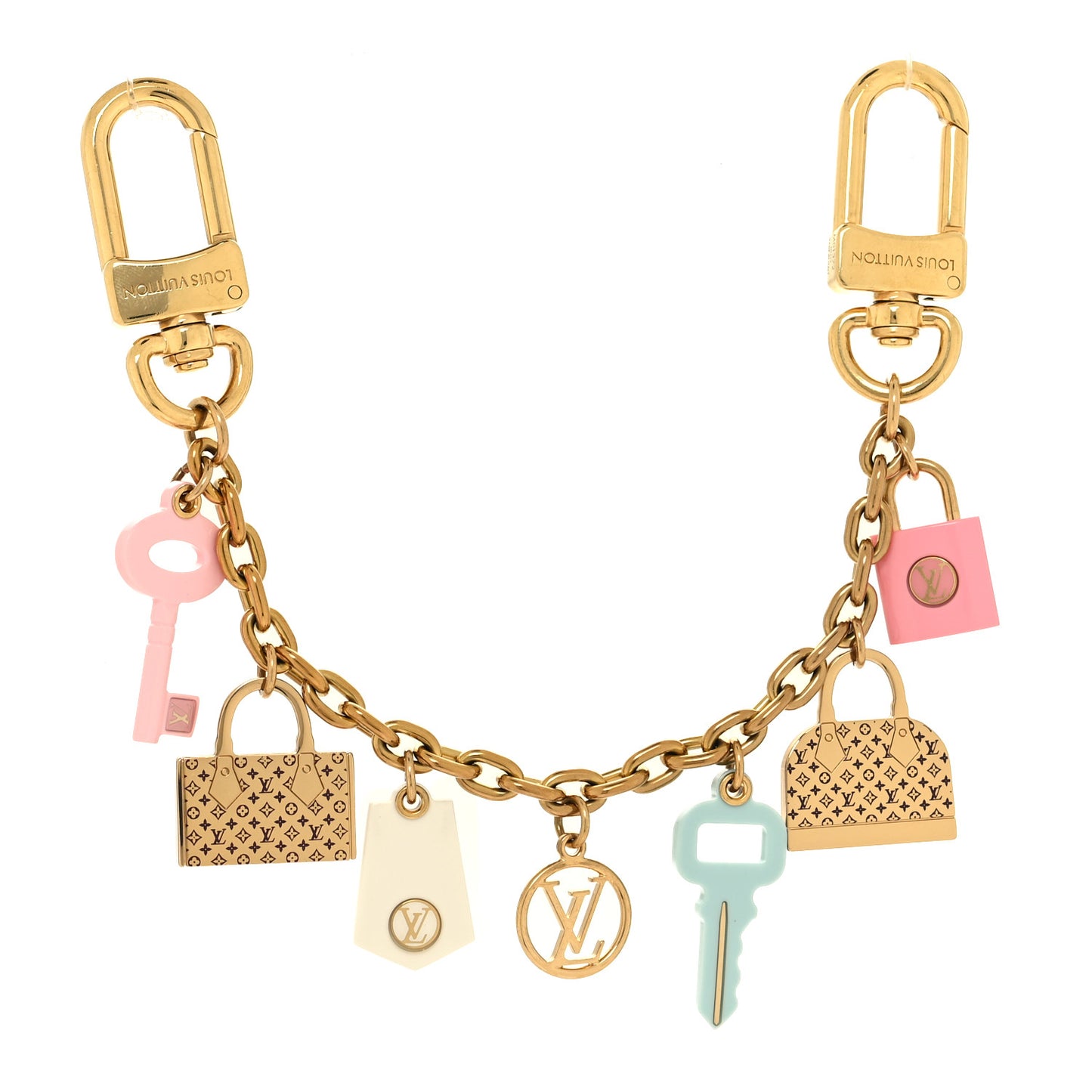 Iconics Chain Key Chain Bag Charm Multicolor