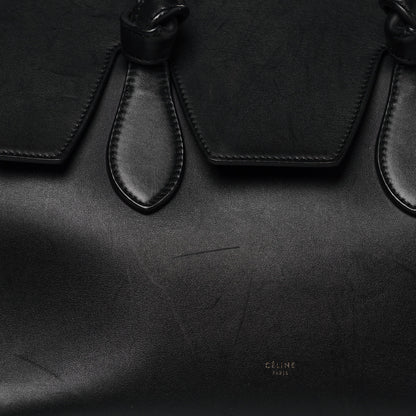 Celine Smooth Calfskin Small Tie Knot Tote Black 6 of 14