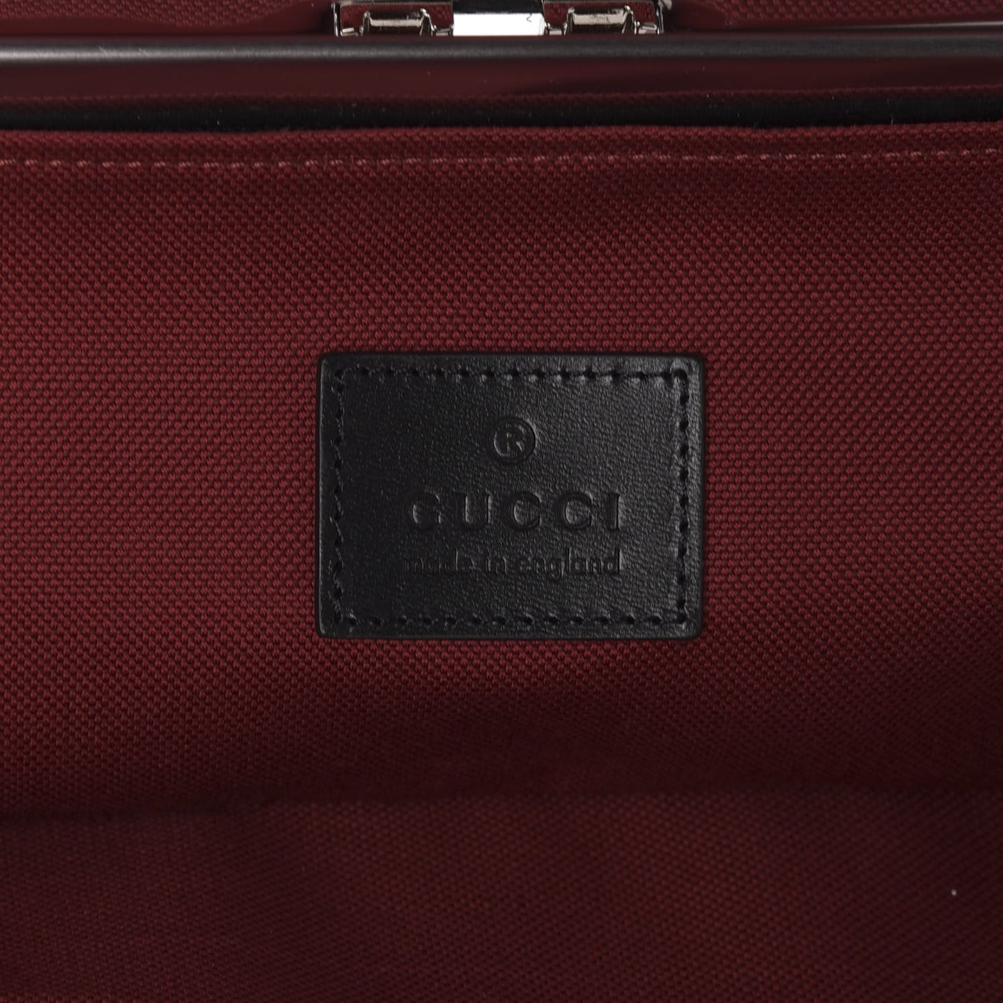 Calfskin Web Globe-Trotter Carry-On Black