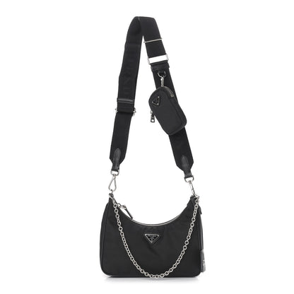 Prada Nylon Re-Edition 2005 Shoulder Bag Black 1 of 18