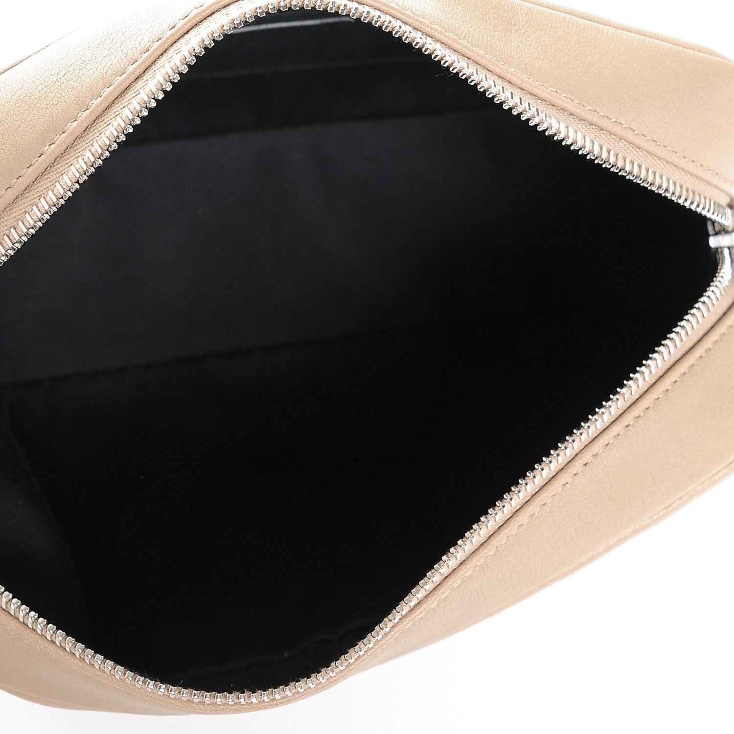Saint Laurent Lambskin Monogram Small Lou Camera Bag Dark Beige 5 of 6