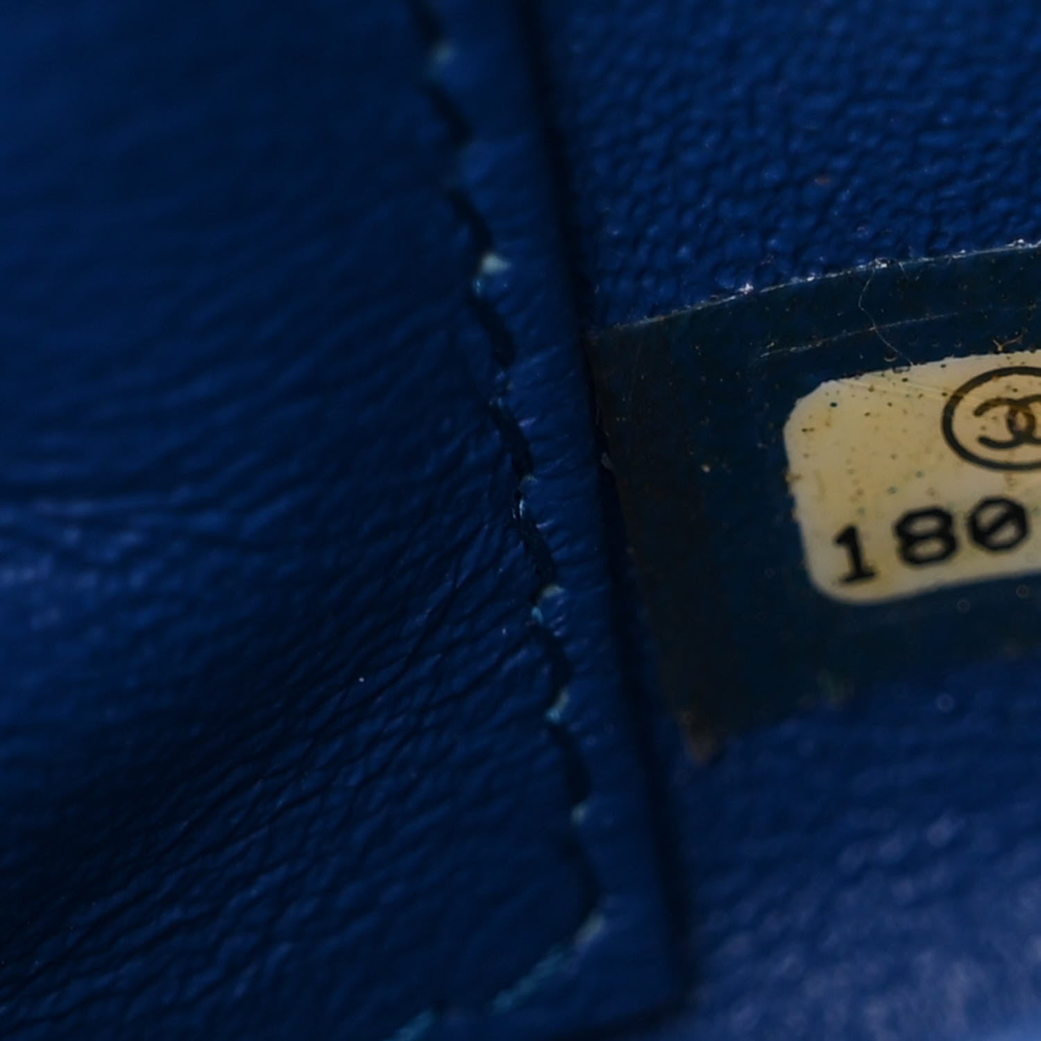 Chanel Satin Quilted Extra Mini Rectangular Flap Blue 7 of 13