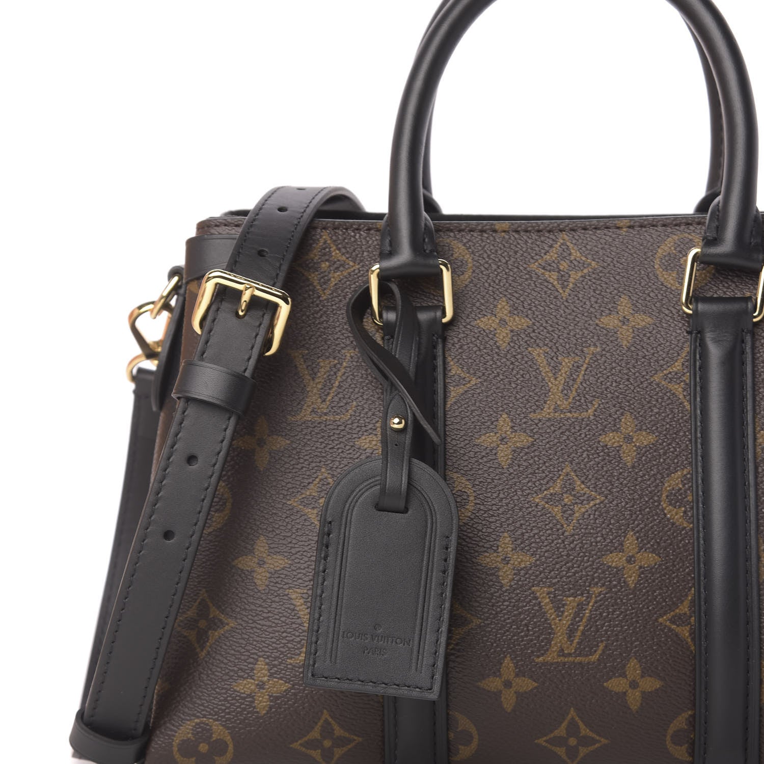 Louis Vuitton Monogram Soufflot BB Black 13 of 14