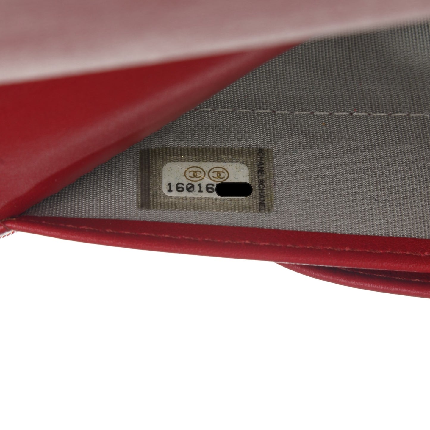 Caviar Large CC Timeless Zip Around Organizer Wallet Red