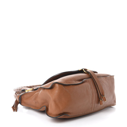 Chloe Calfskin Medium Marcie Satchel Tan 4 of 11