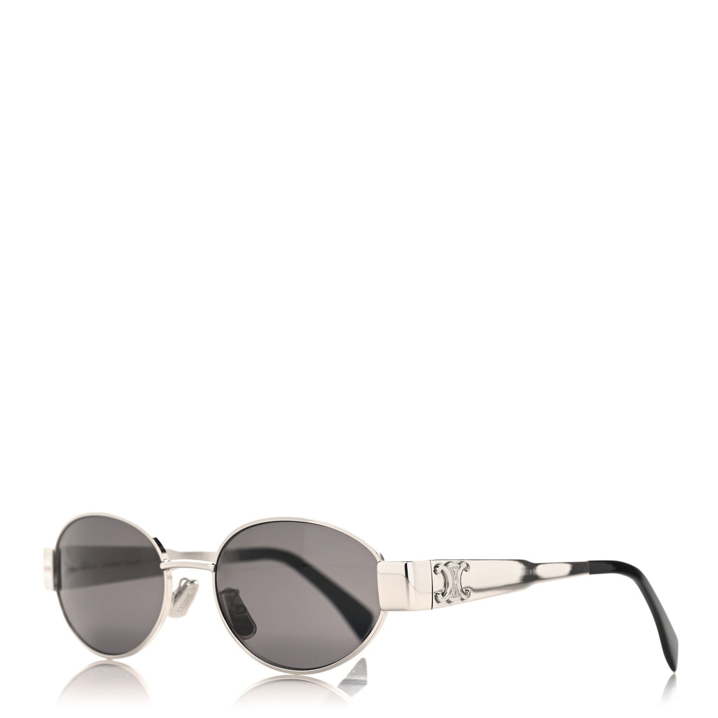 Metal Triomphe 01 Sunglasses CL40235U Silver Black