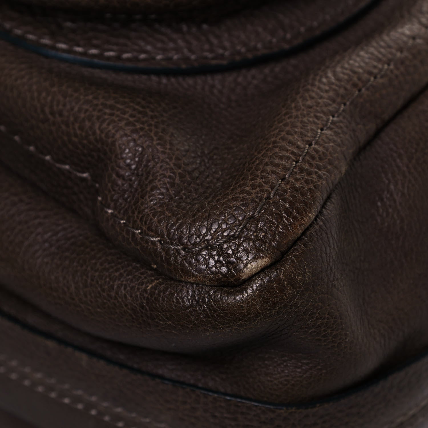 Chloe Calfskin Large Paraty Chocolate 11 of 20