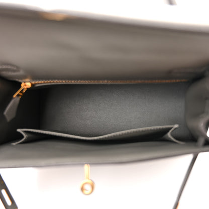 Hermes Swift Kelly Padded Sellier 25 Gris Meyer 5 of 12