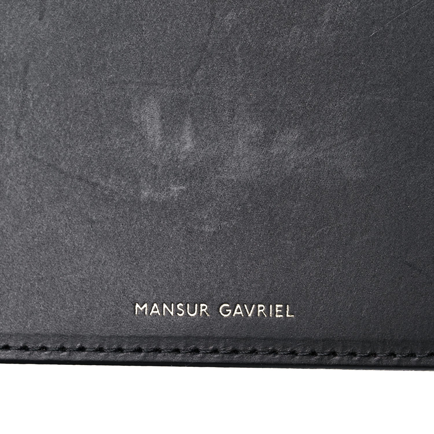 Mansur Gavriel Vegetable Tanned Calfskin Bucket Bag Black Flamma 19 of 25