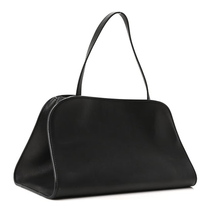 The Row Smooth Calfskin Peggy Bag Black 3 of 9