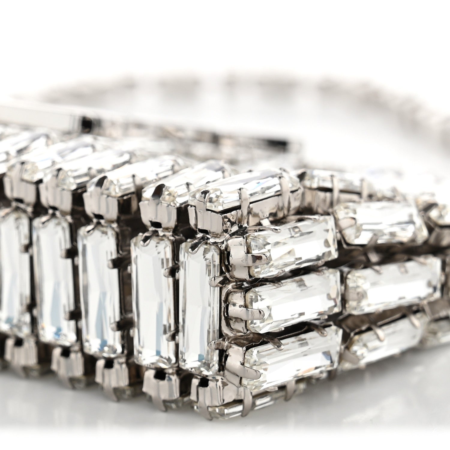 Saint Laurent Crystal Micro Evening Bag Mirror 8 of 9