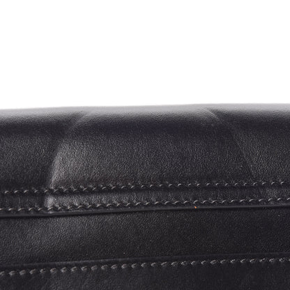 Chloe Calfskin Suede C Clutch With Chain Black 12 of 13